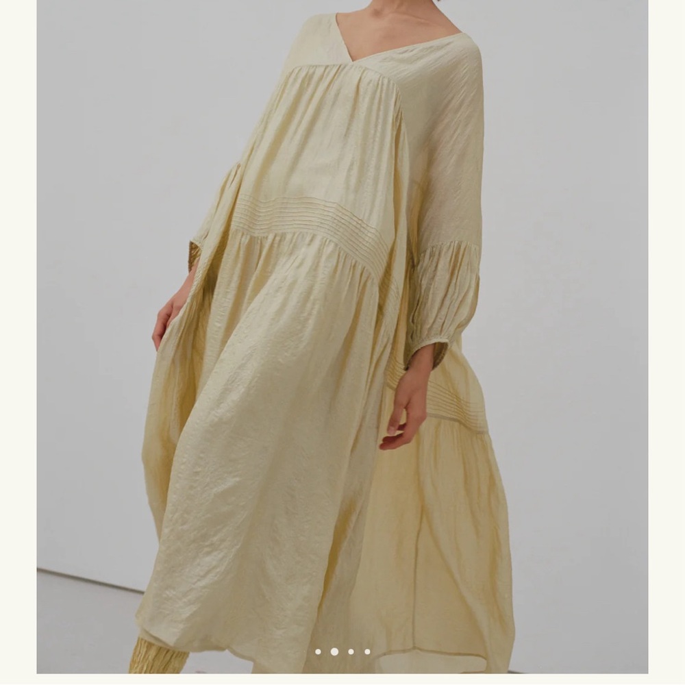 ANAAK Airi silk maxi dress - one size